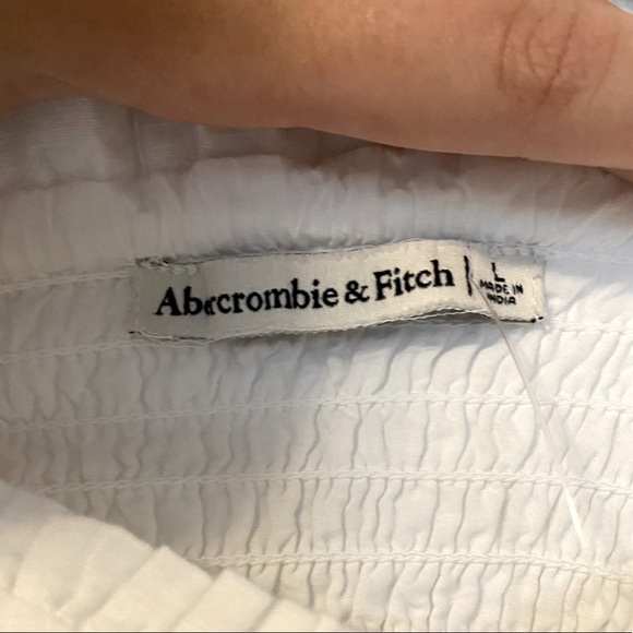 UNWORN Abercrombie & Fitch White Blouse - Picture 3 of 3